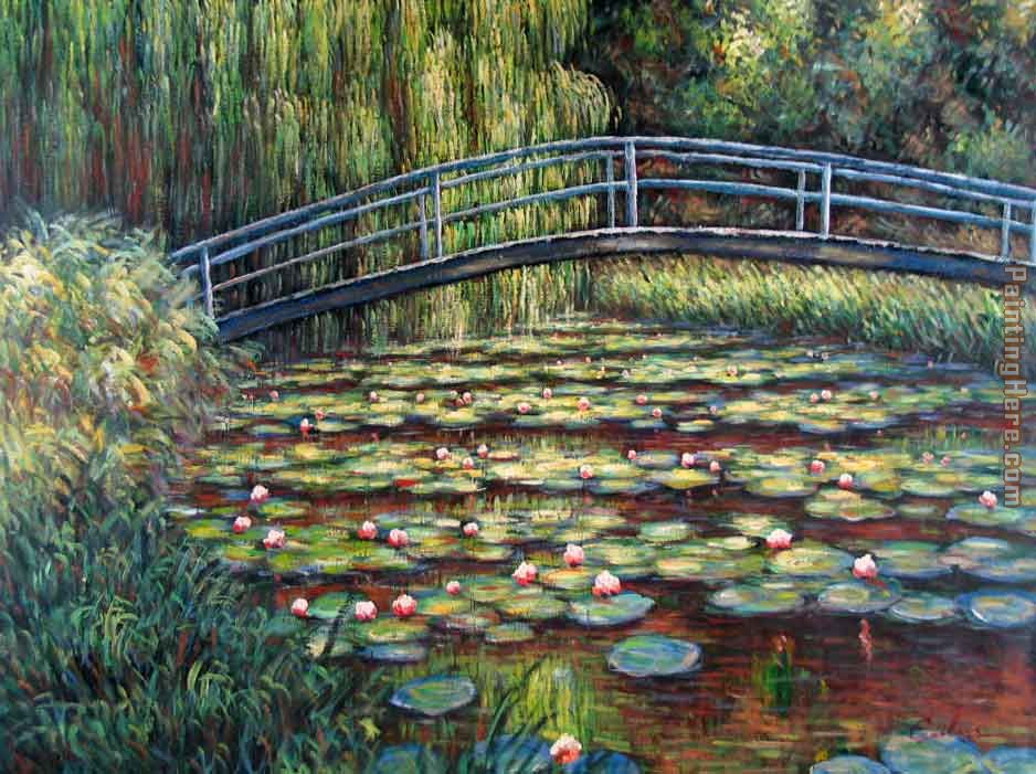 The Water Lily Pond Pink Harmony painting - Claude Monet The Water Lily Pond Pink Harmony art painting